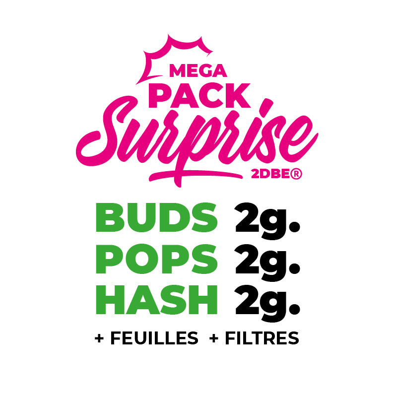 Composition du MEGA PACK SURPRISE