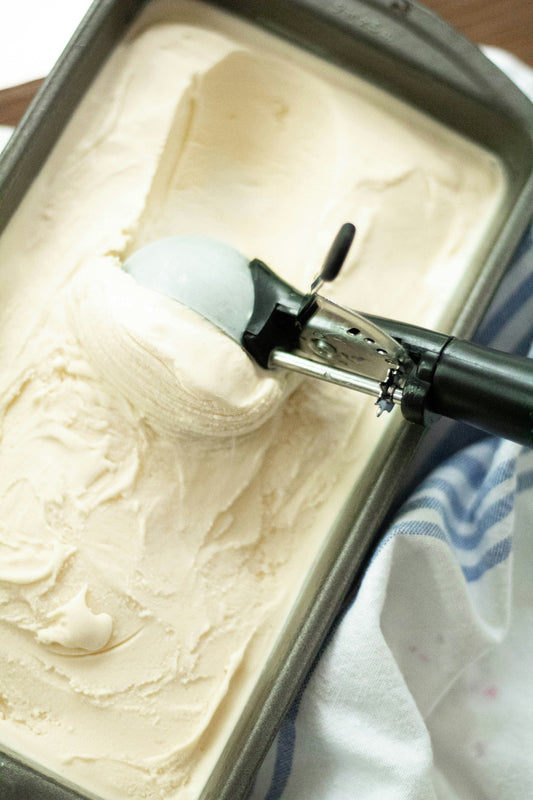 Glace au CBD vanille-miel